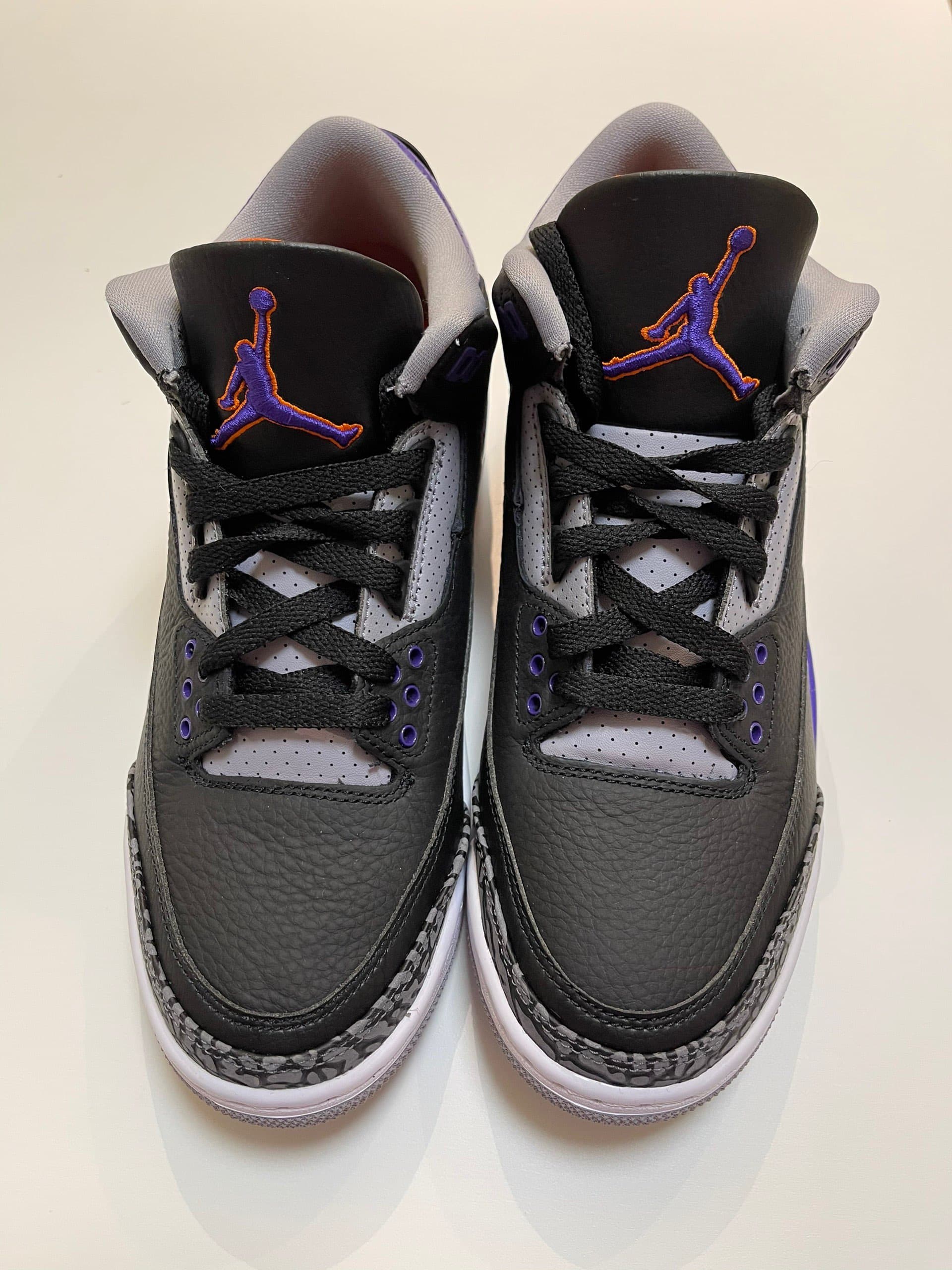 Jordan Air Jordan 3 retro "court purple" - photo of buyer Лера