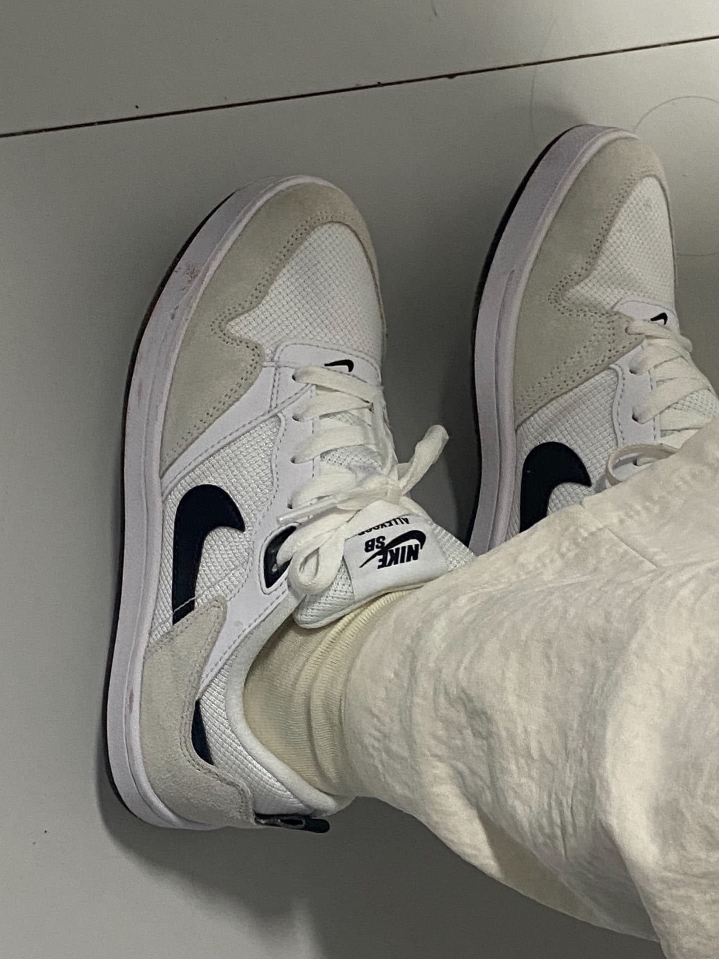 Nike SB Alleyoop White Sail - фото покупателя Никита