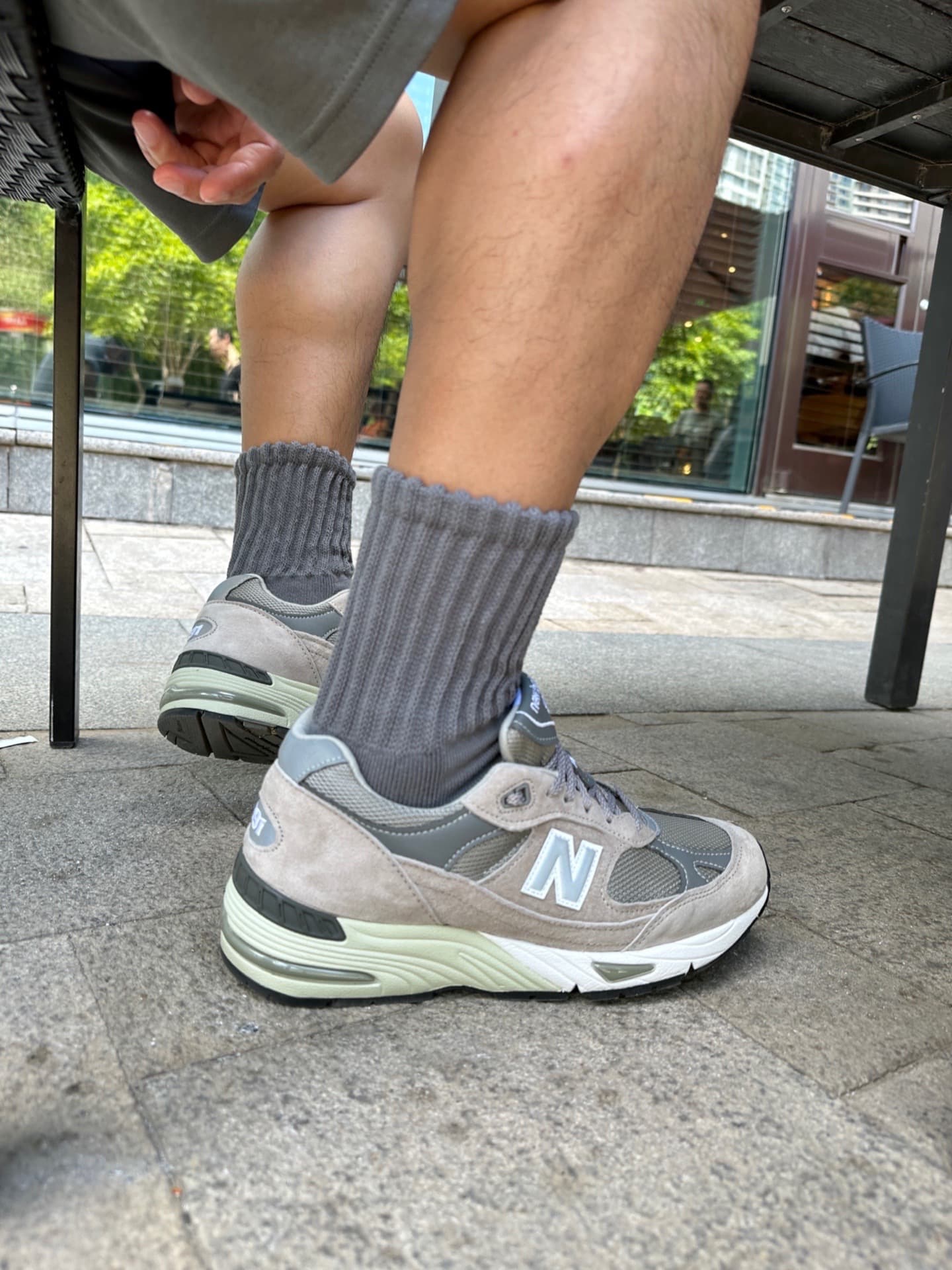 New Balance Grey/Silver (полнота: D) - фото покупателя Саша