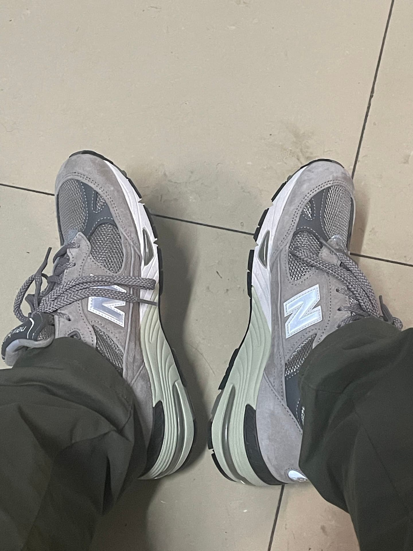 New Balance Grey/Silver (полнота: D) - фото покупателя Владимир