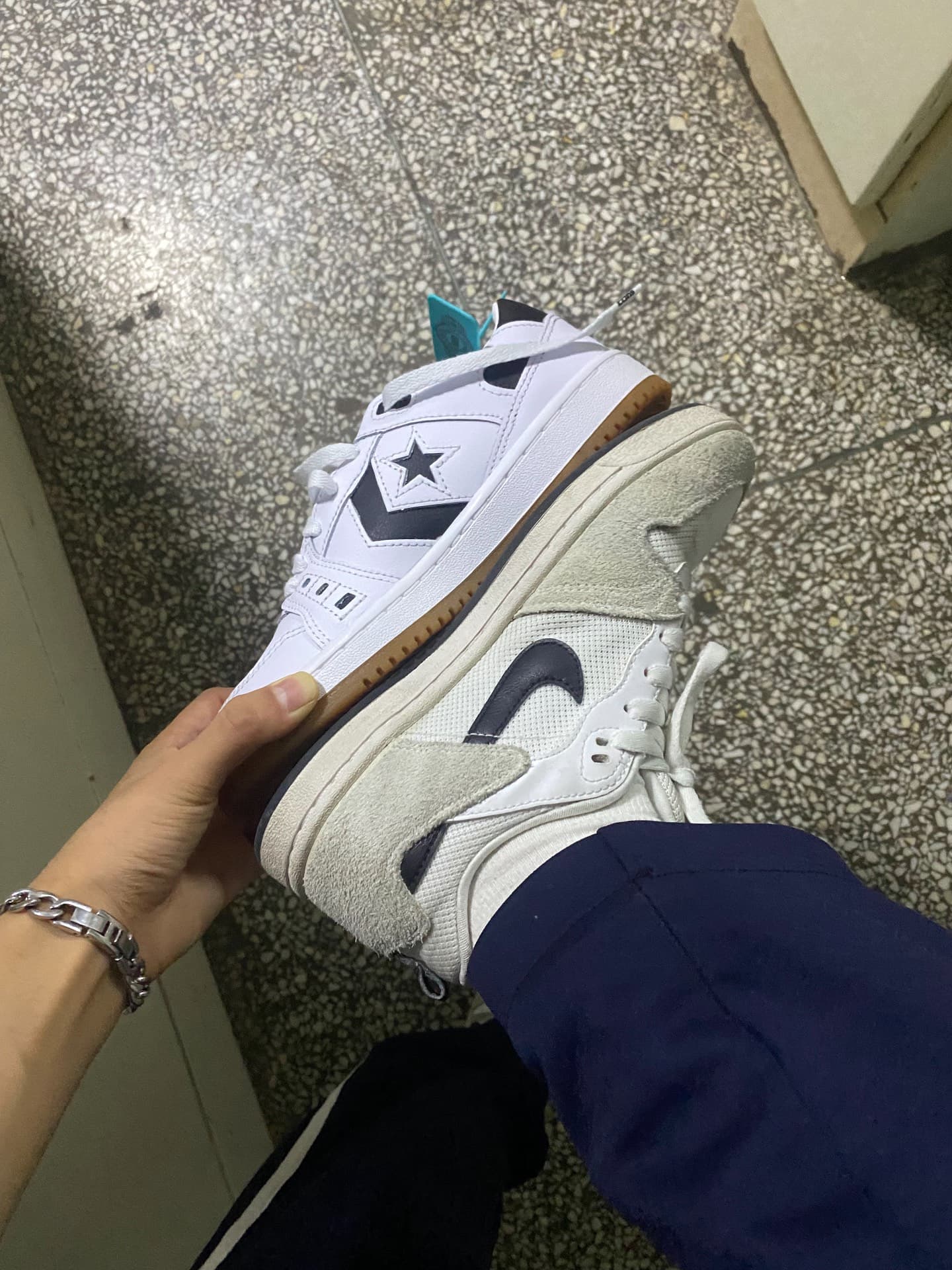 Nike SB Alleyoop White - photo of buyer Валерия