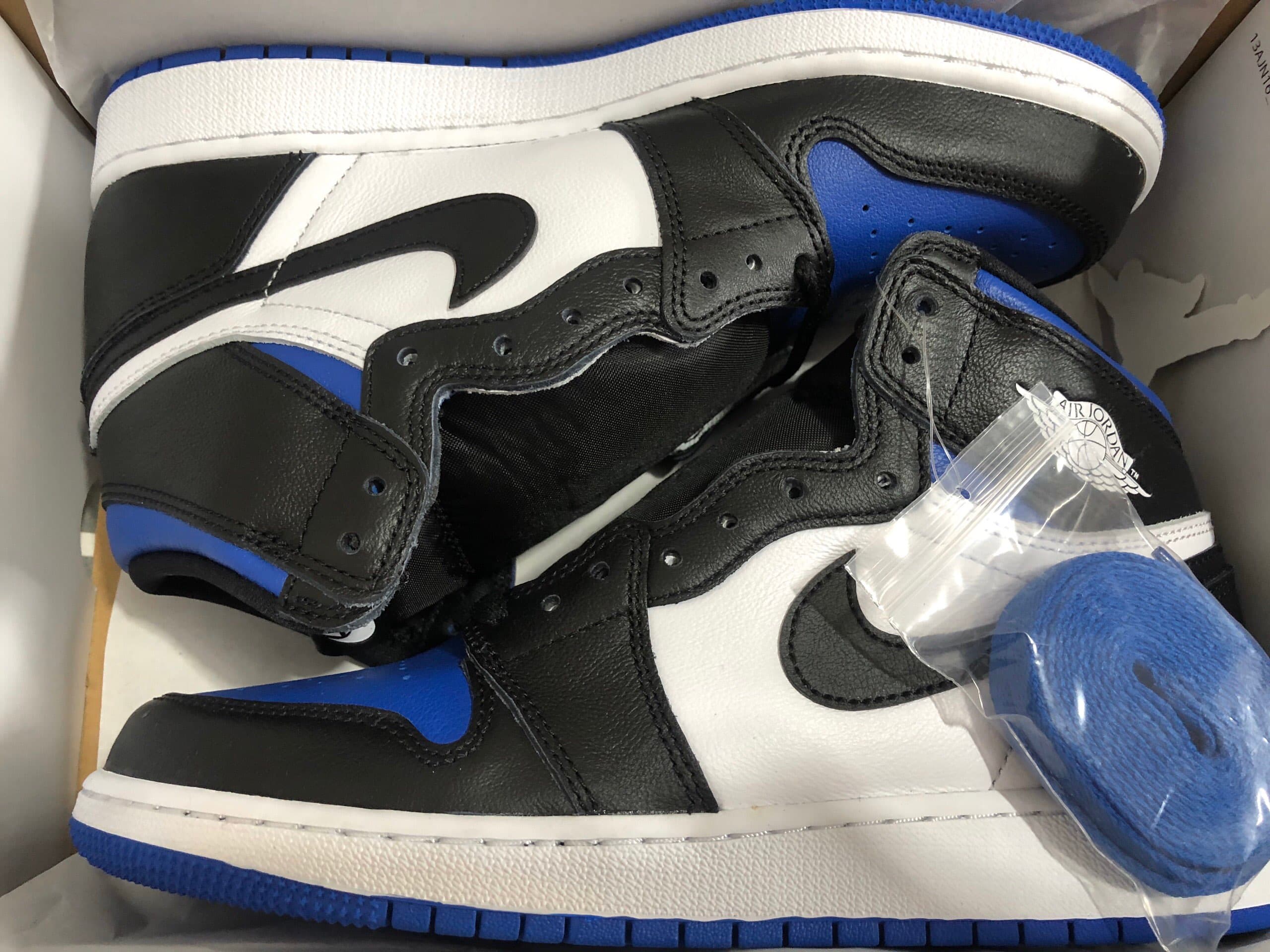 Jordan Retro High OG "White Royal" - фото покупателя Слава