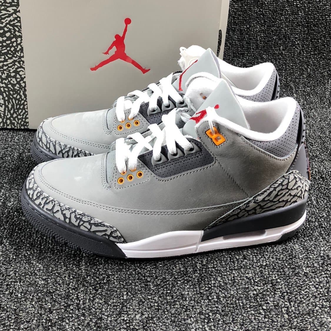 Jordan Air Jordan 3 retro "cool grey" - photo of buyer Юрий