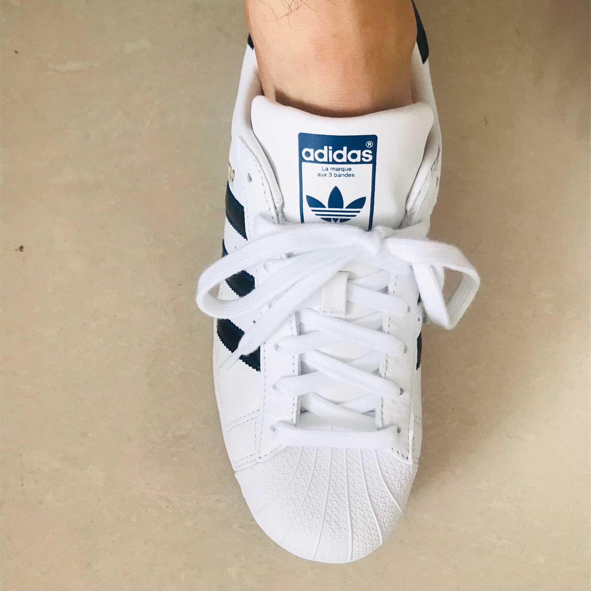adidas originals Superstar White Royal - фото покупателя Григорий