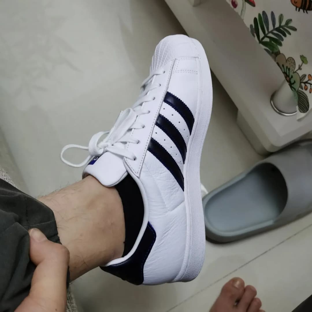 adidas originals Superstar White Royal - фото покупателя Слава