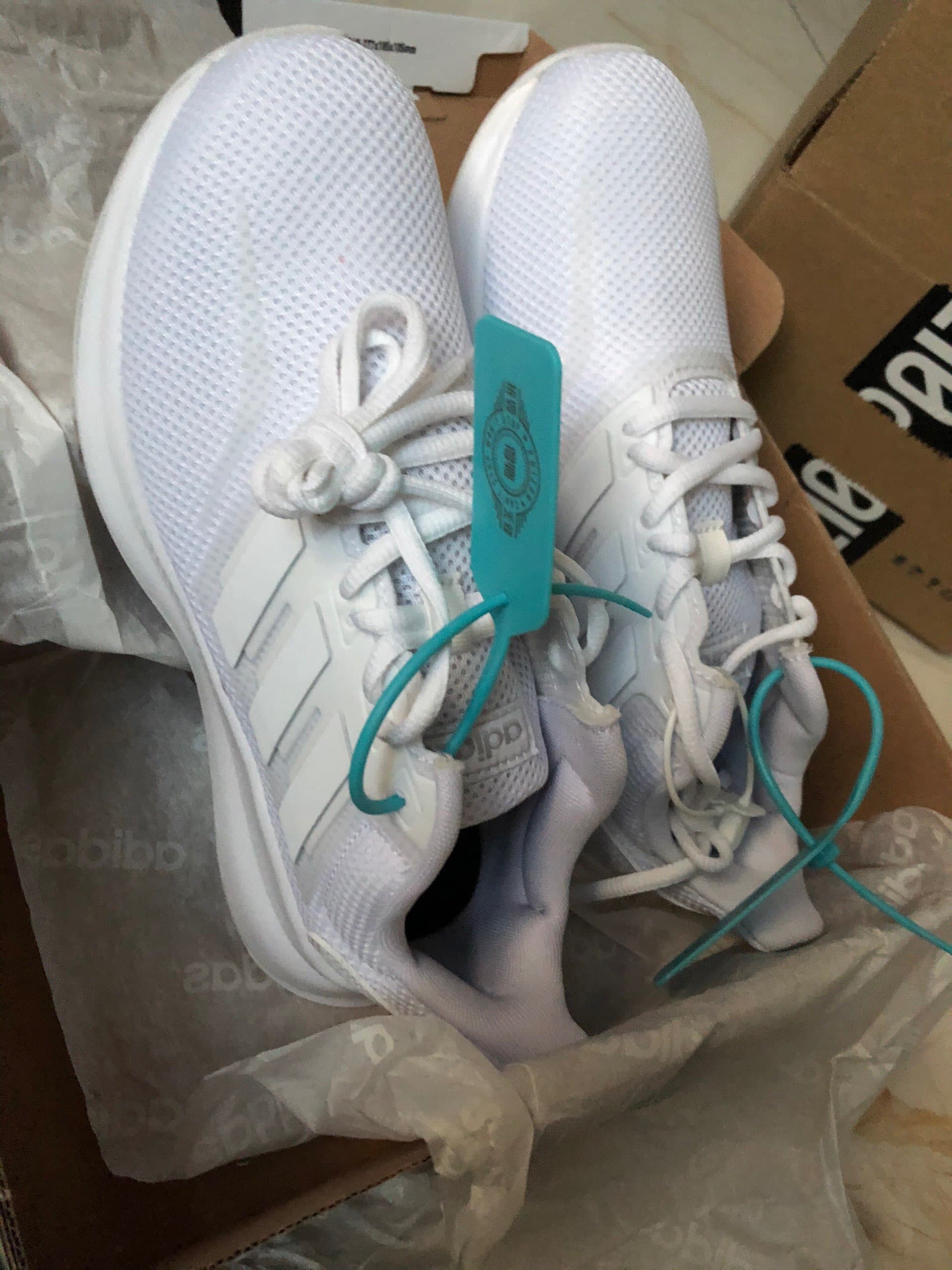 adidas neo Runfalcon "Cloud White" - фото покупателя Полина