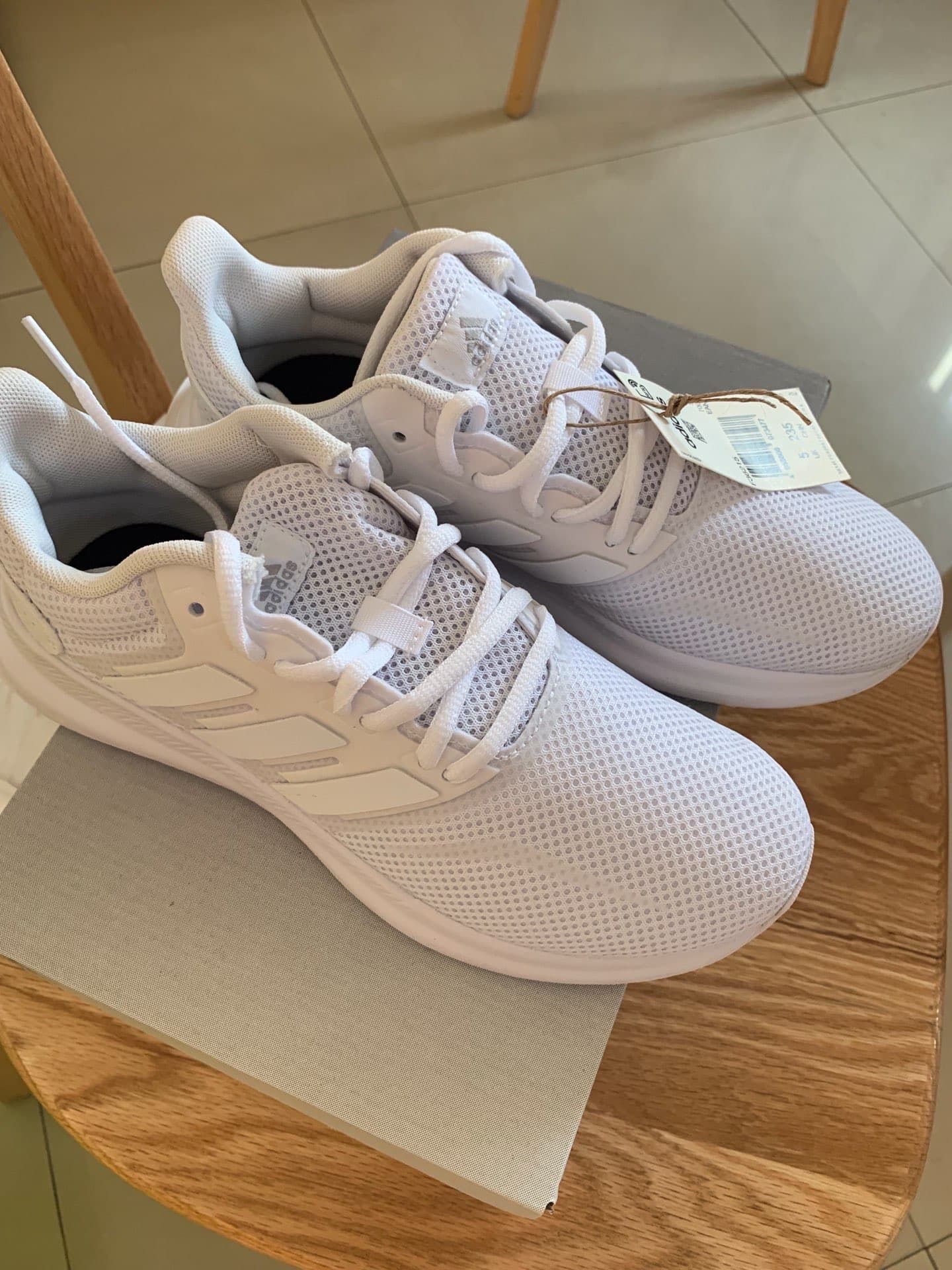 adidas neo Runfalcon "Cloud White" - фото покупателя Лида