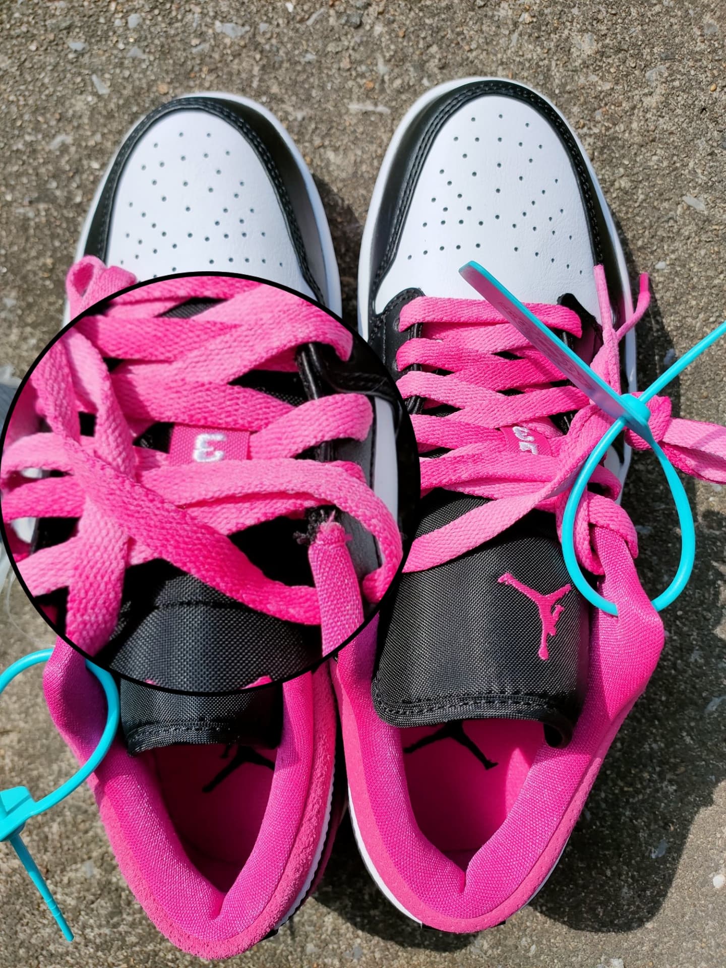 Jordan Air Jordan 1 Low Magenta - photo of buyer Василий