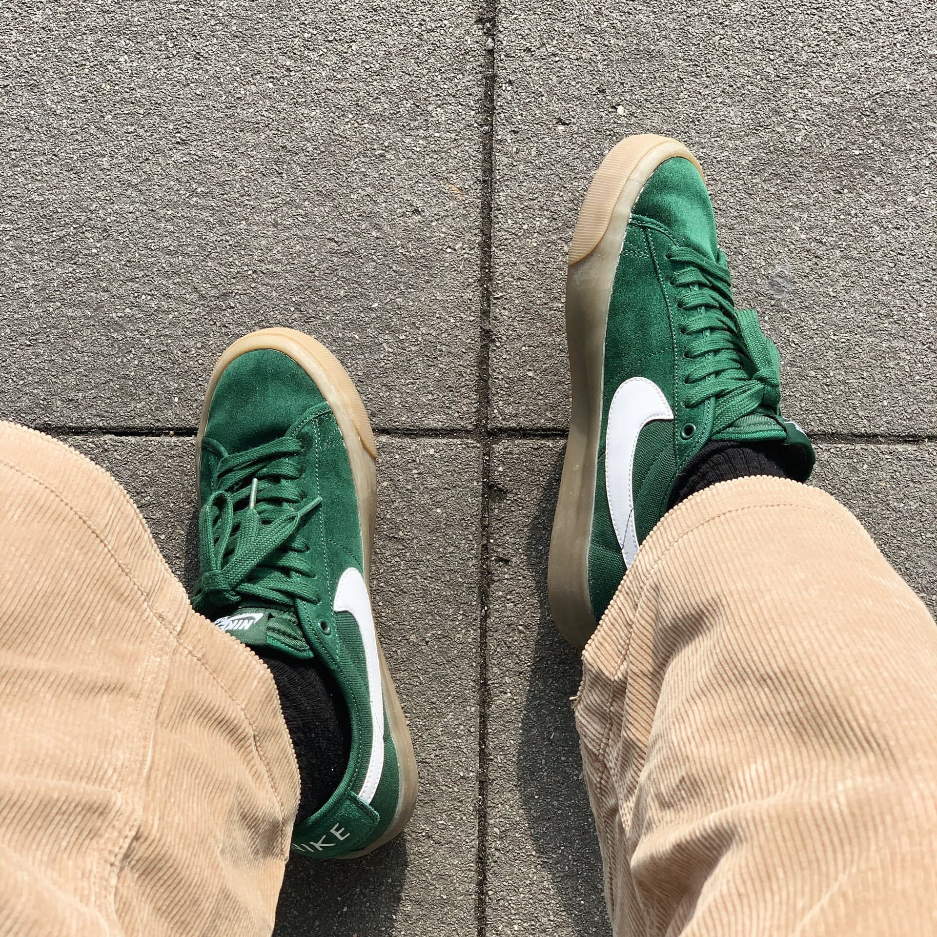 Nike Blazer Pro GT SB Green Gum - фото покупателя Саша