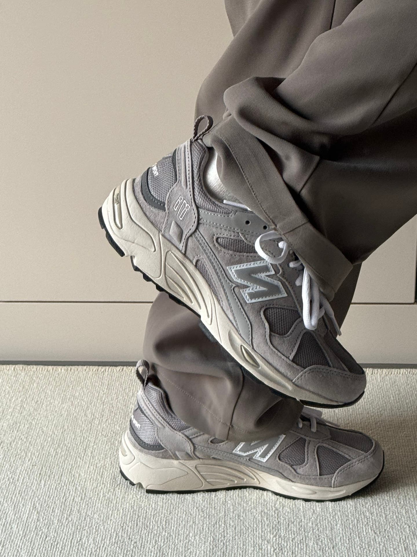 New Balance 878 Light Grey (полнота: D) - photo of buyer Эдуард