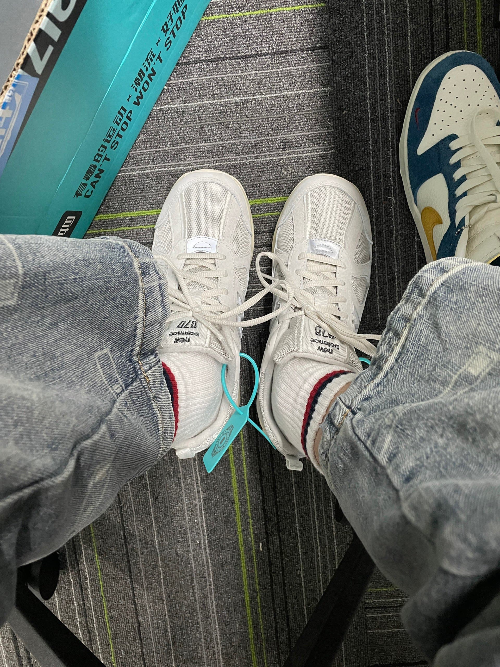 New Balance 878 Light Grey (полнота: D) - photo of buyer Женя