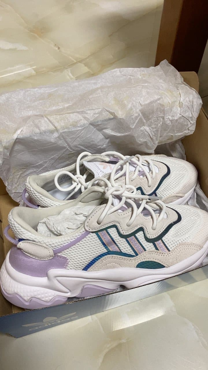 adidas originals Ozweego White Purple Tint - фото покупателя Лиза