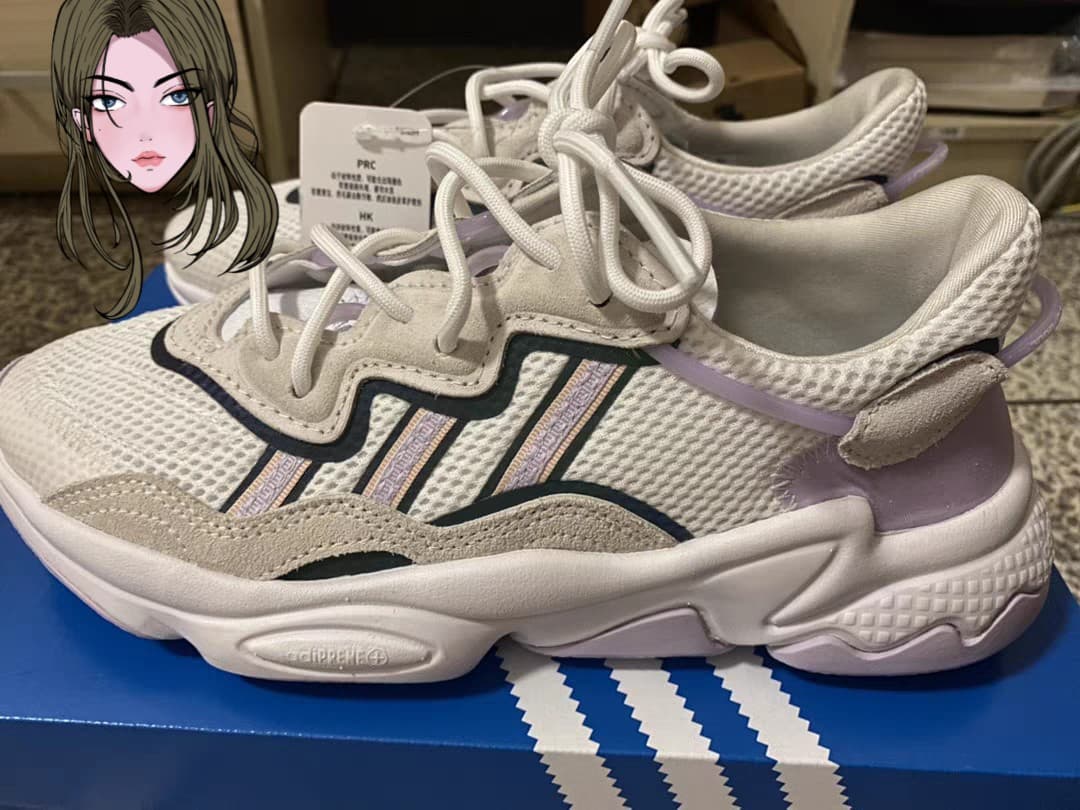 adidas originals Ozweego White Purple Tint - фото покупателя Любовь