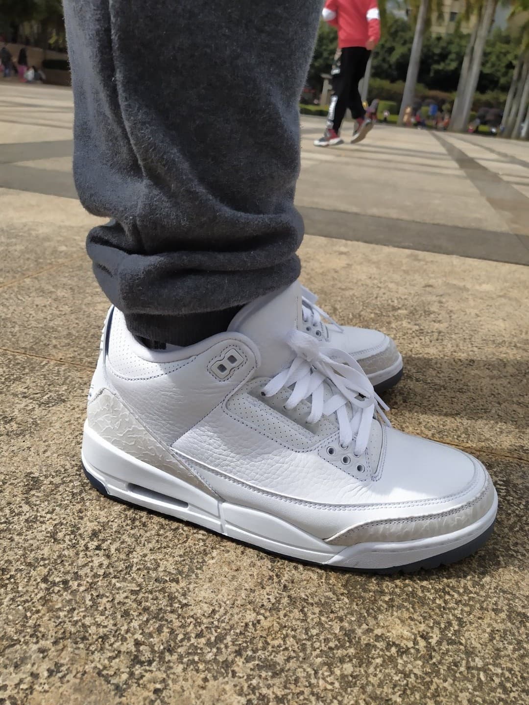 Jordan Air Jordan 3 retro pure white 2018 - фото покупателя Константин