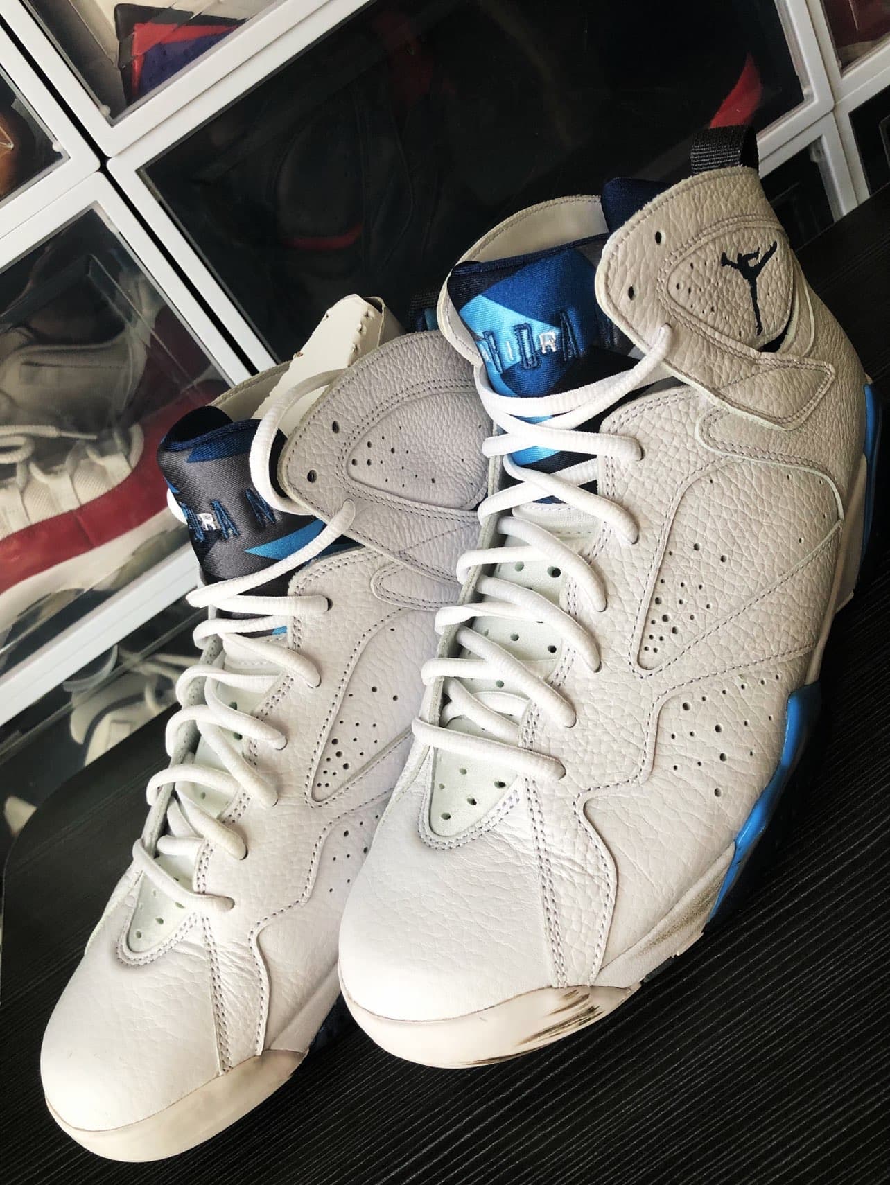 Jordan Air Jordan 7 Retro French Blue (2015) - photo of buyer Егор