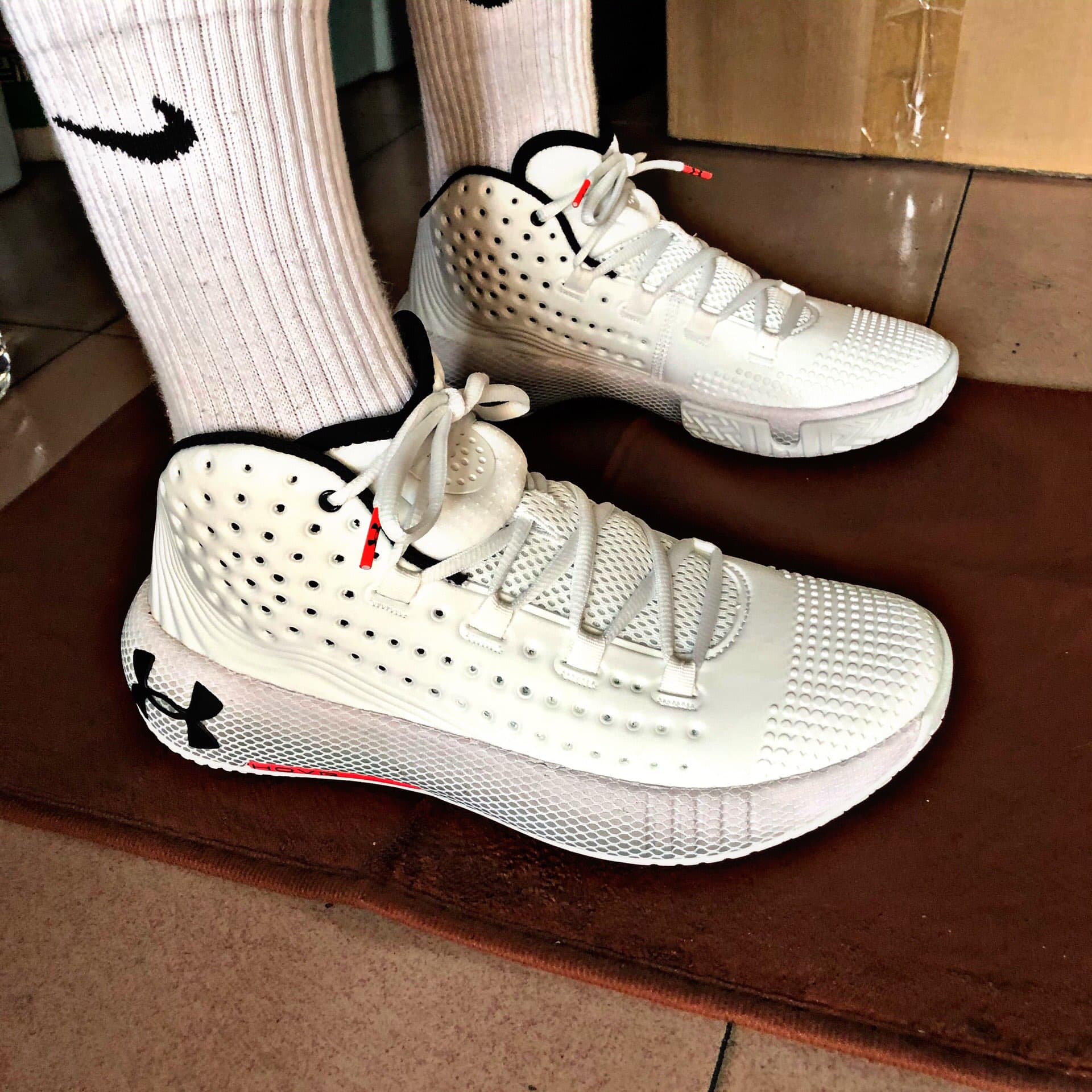 Under Armour HOVR Havoc 2 White Halo - photo of buyer Валерий