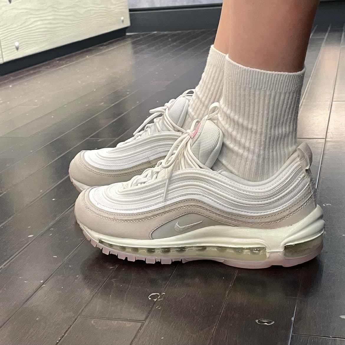 Nike Air Max 97 Summit White - фото покупателя Таня