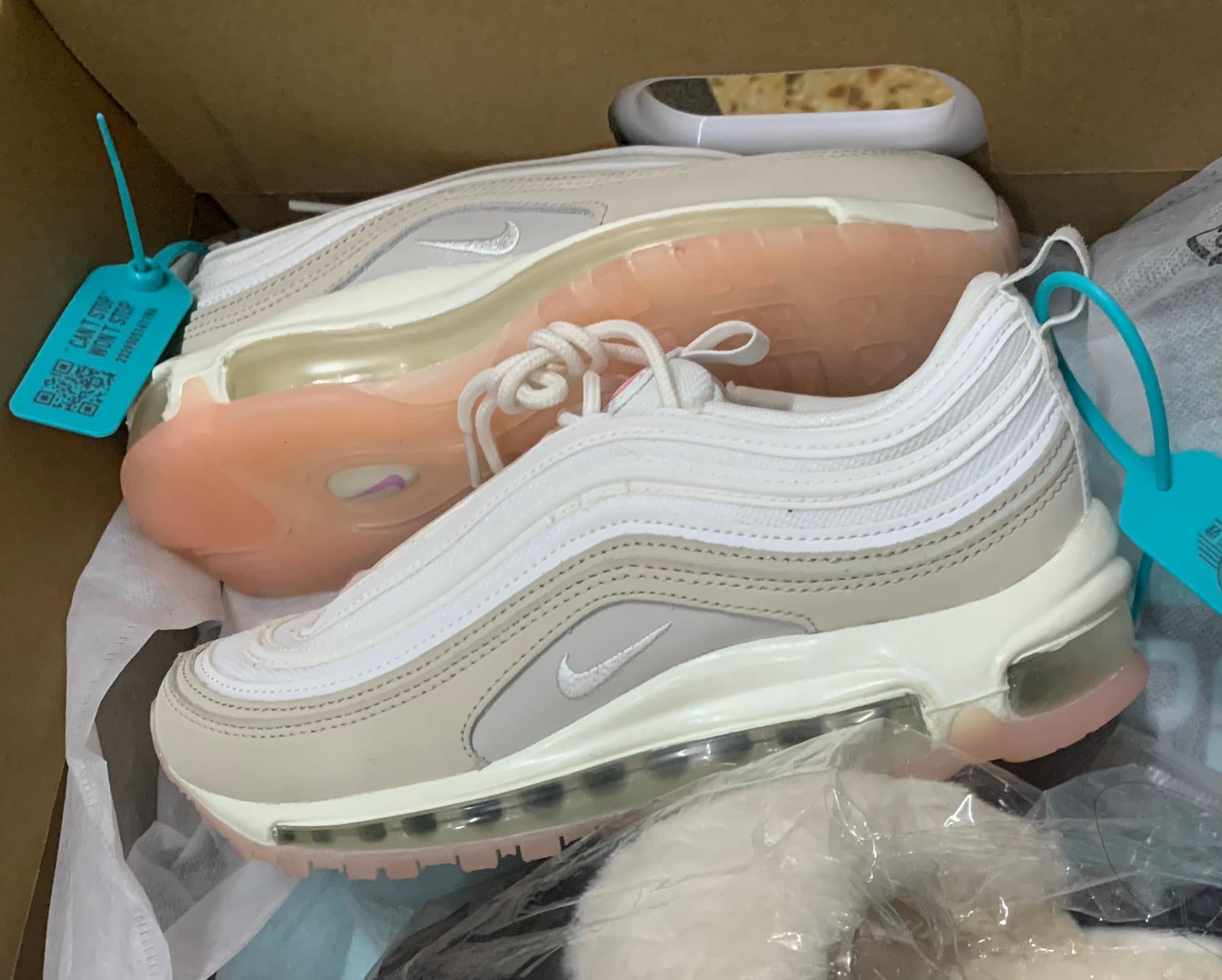 Nike Air Max 97 Summit White - фото покупателя Нина