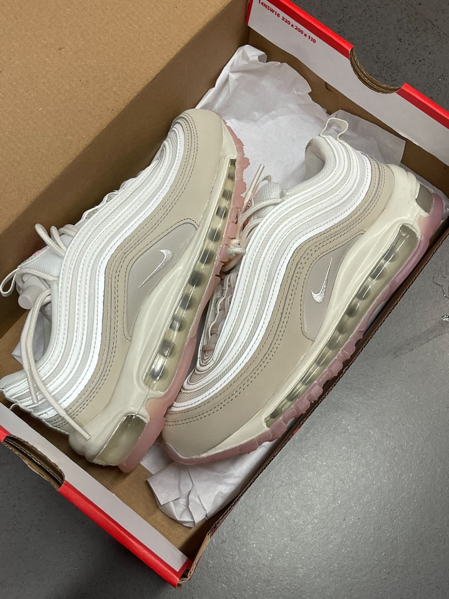 Nike Air Max 97 Summit White - фото покупателя Катя