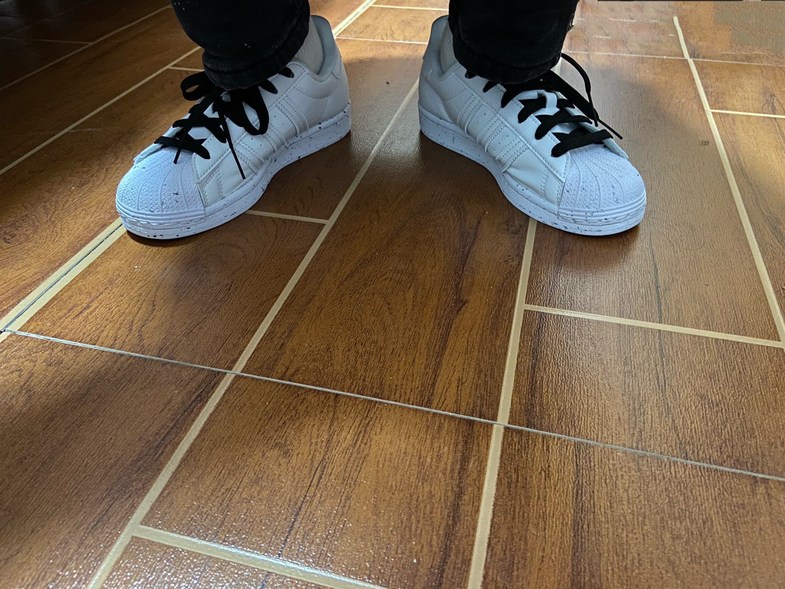 adidas originals Superstar Clean Classics White Black - фото покупателя Оля