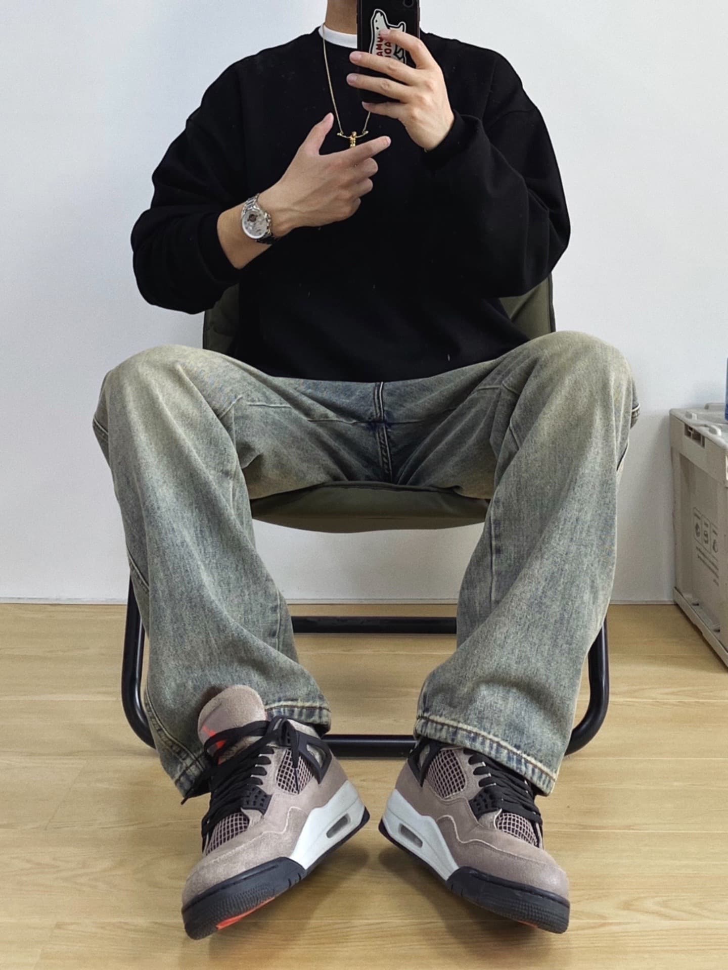 Jordan Air Jordan 4 retro "taupe haze" - фото покупателя Никита