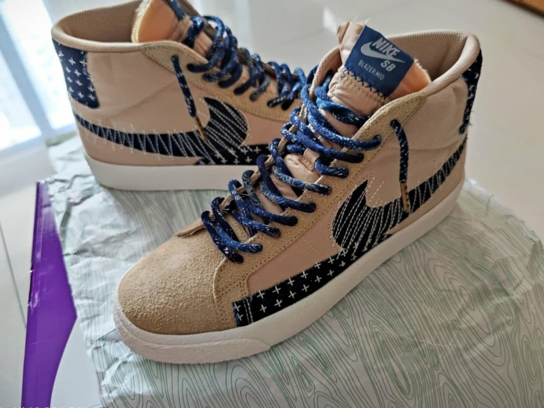 Nike Blazer SB Sashiko - photo of buyer Галина
