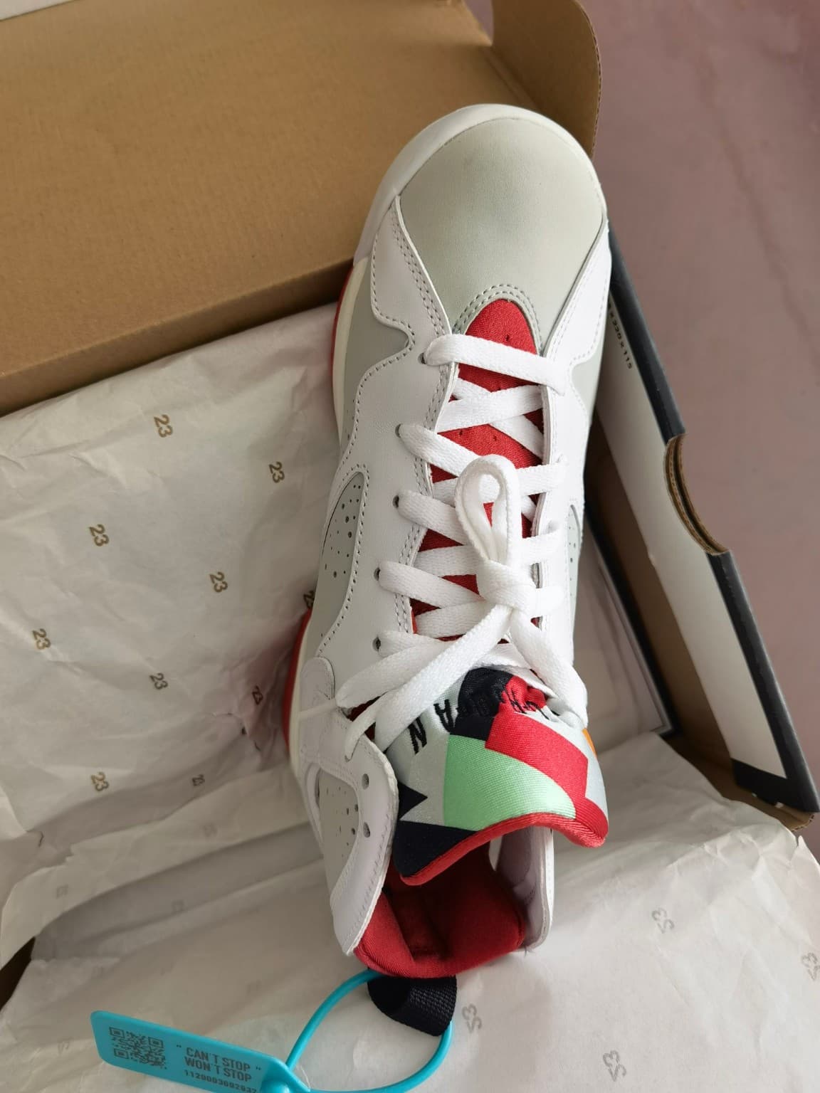 Jordan Air Jordan 7 Retro Hare - photo of buyer Лилия