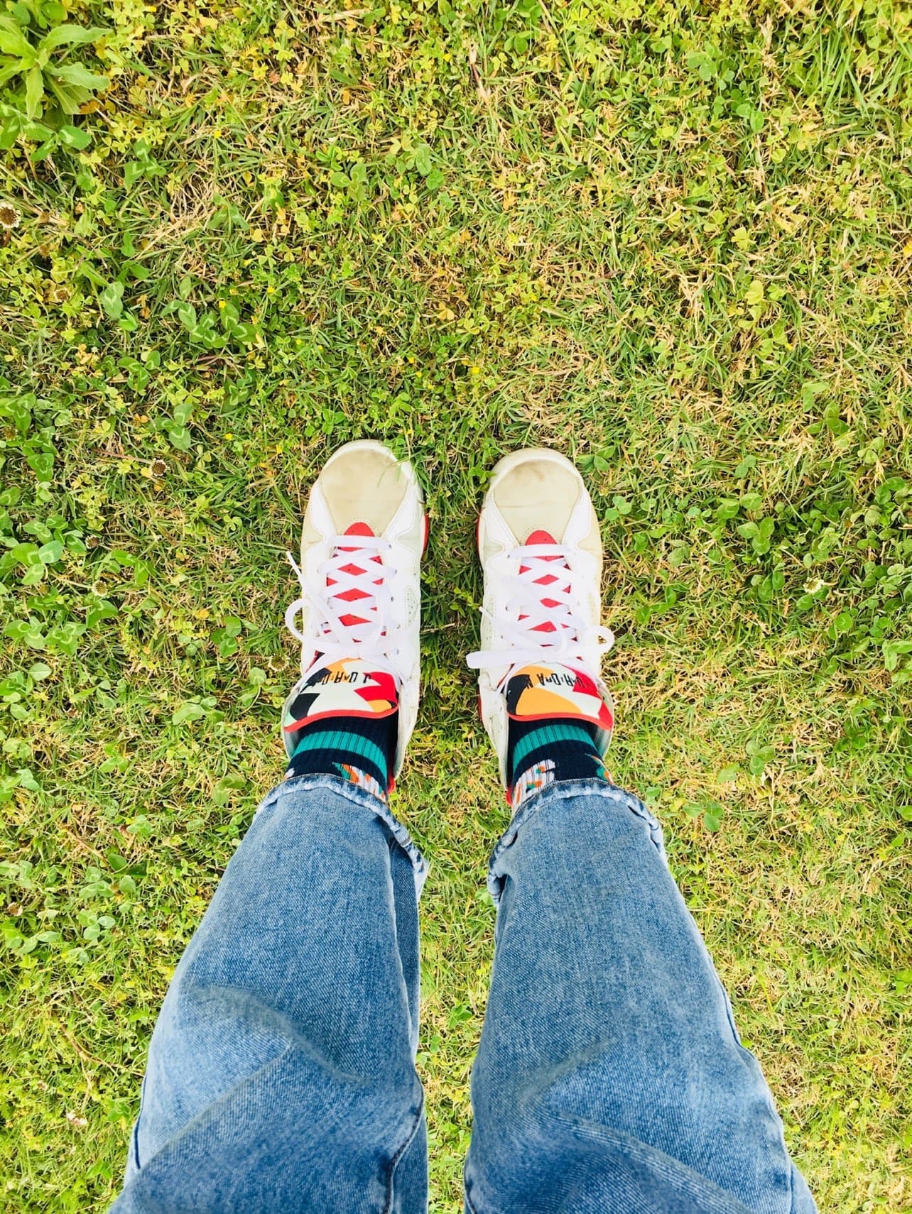 Jordan Air Jordan 7 Retro Hare - photo of buyer Денис