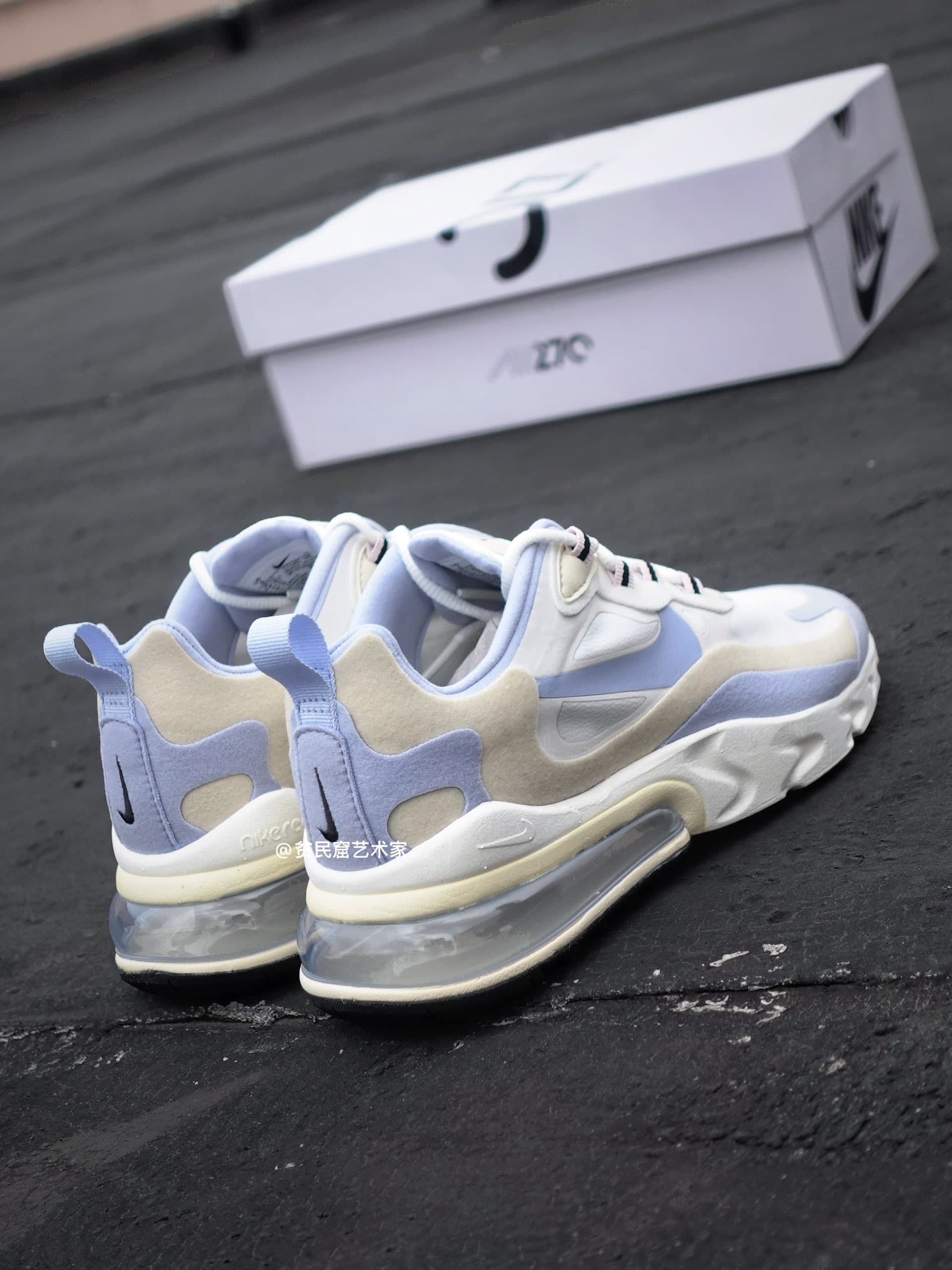 Nike Air Max 270 React Fossil Ghost - photo of buyer Денис