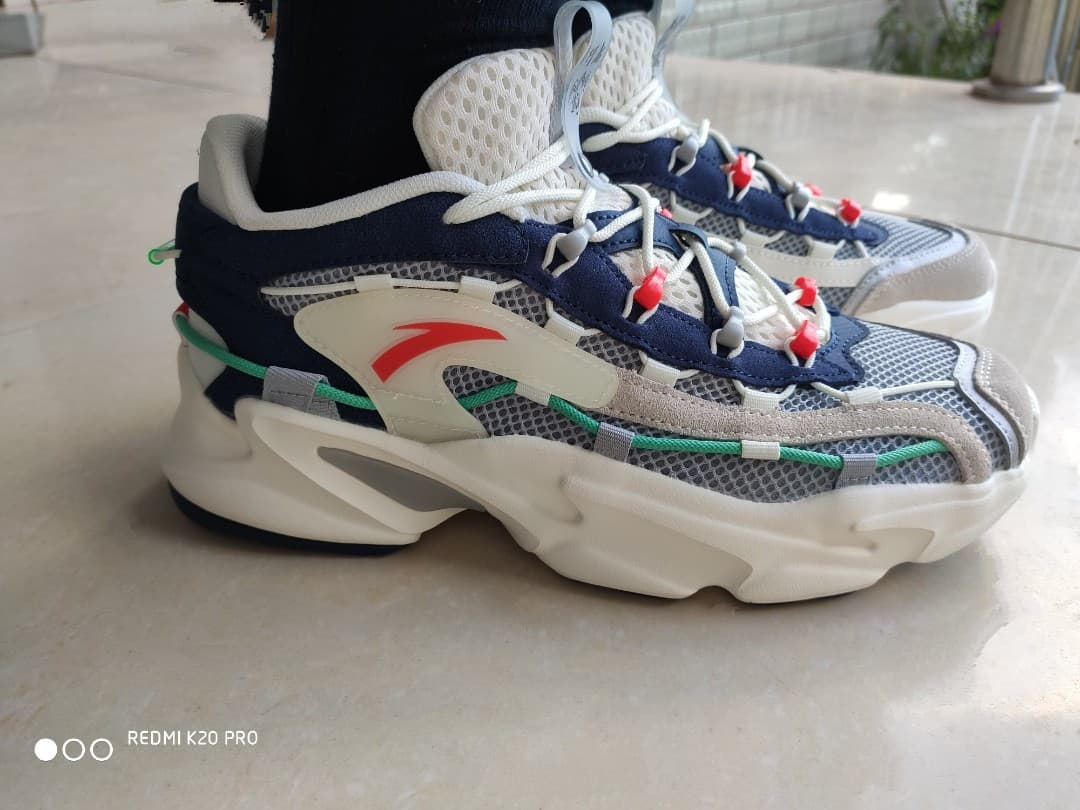 Anta Walker Fog Gray / Ink Blue / Ivory White Anta - фото покупателя Анатолий