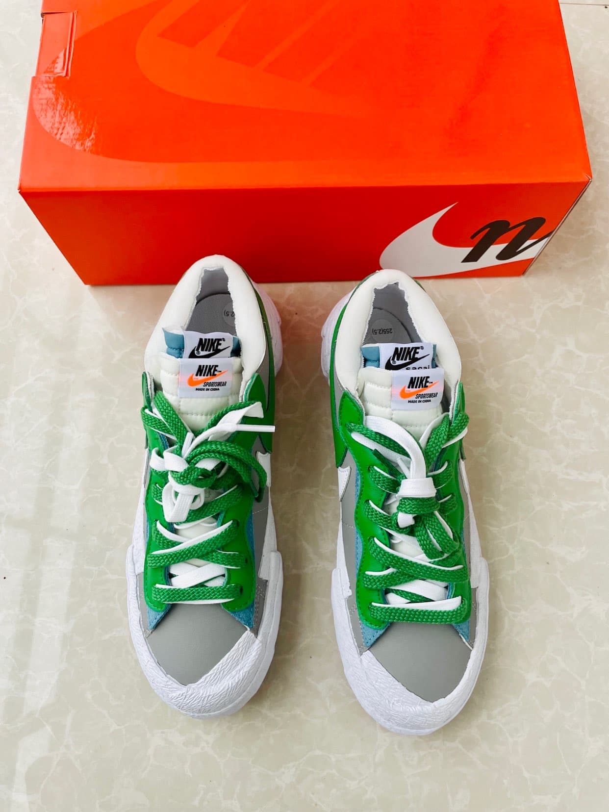 Sacai x Nike Blazer "Classic Green" - фото покупателя Юлия