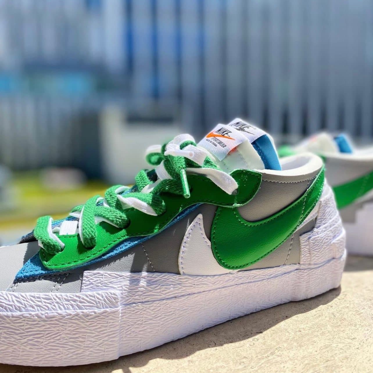 Sacai x Nike Blazer "Classic Green" - фото покупателя Наташа
