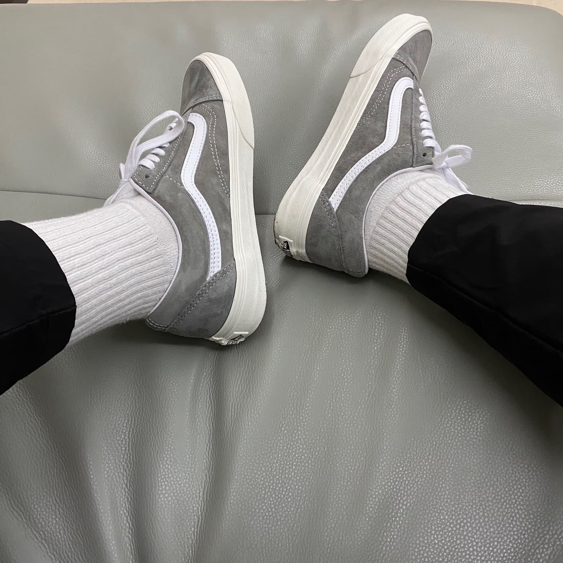 Vans Old Skool Pig Suede - фото покупателя Маргарита