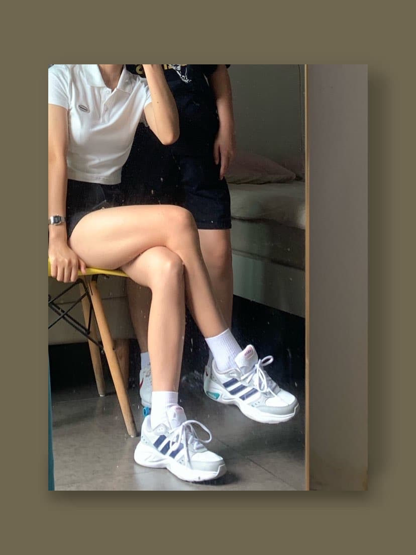 adidas neo Strutter White Blue Grey - фото покупателя Олеся