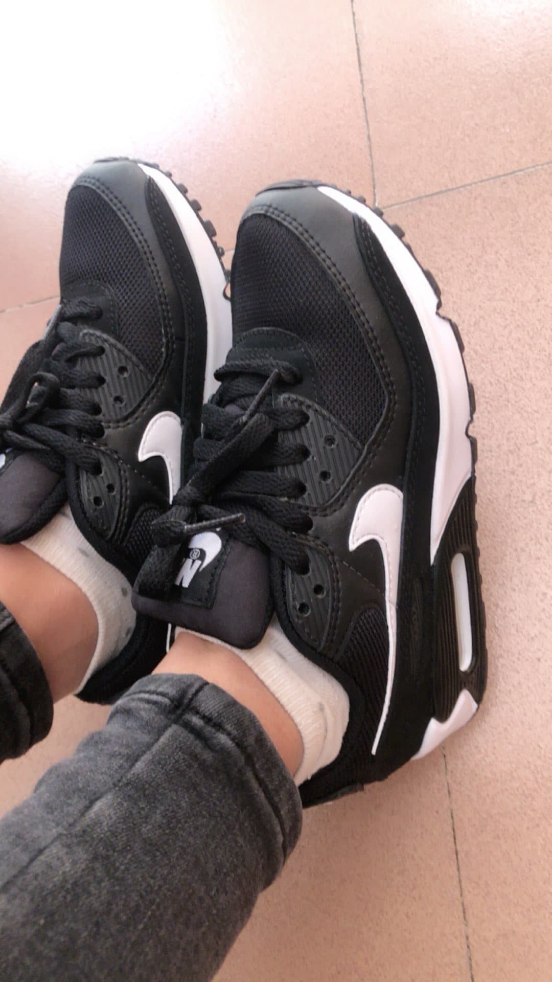Nike Air Max 90 MNS Black/White - photo of buyer Алина