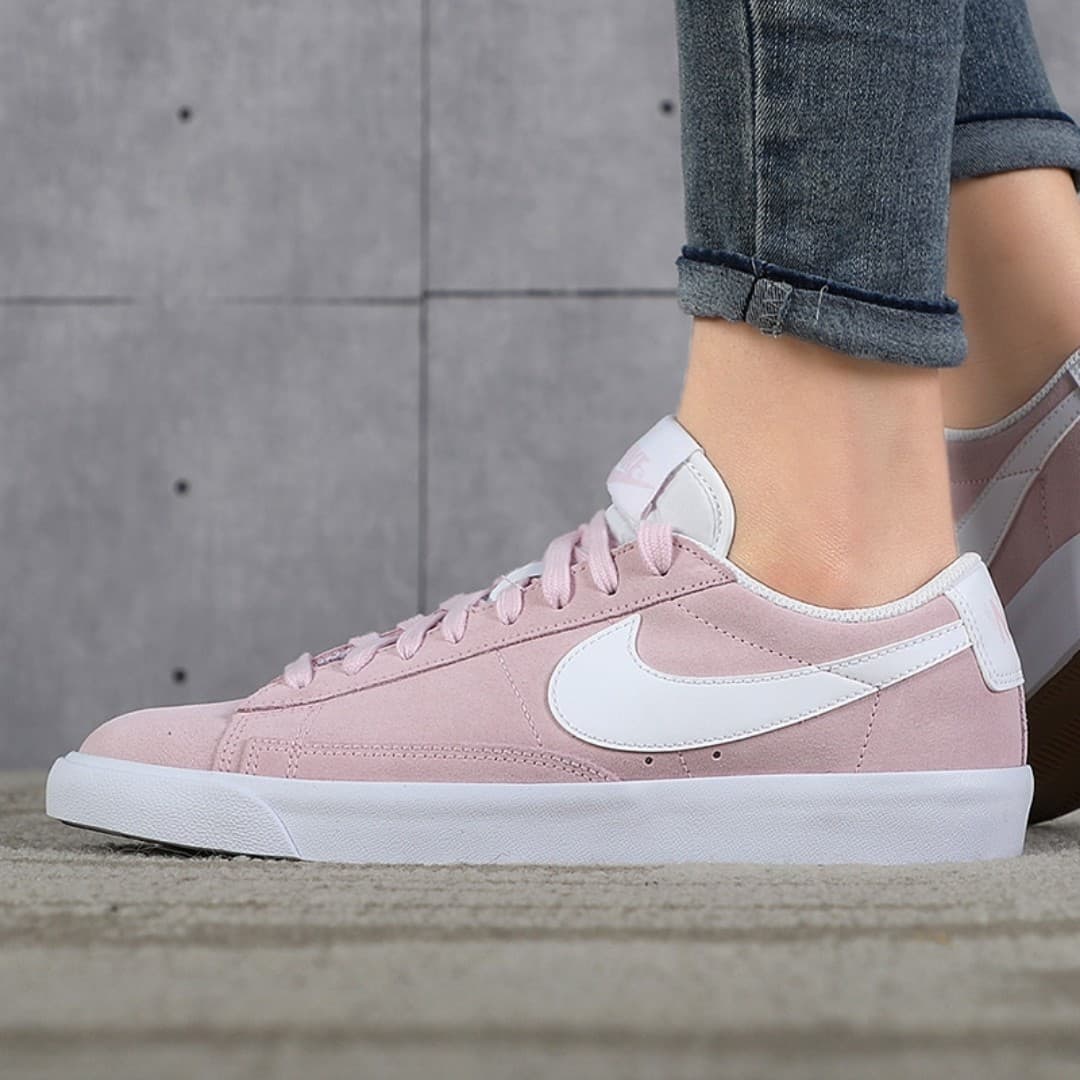 Nike Blazer Low Pink White - фото покупателя Эдуард