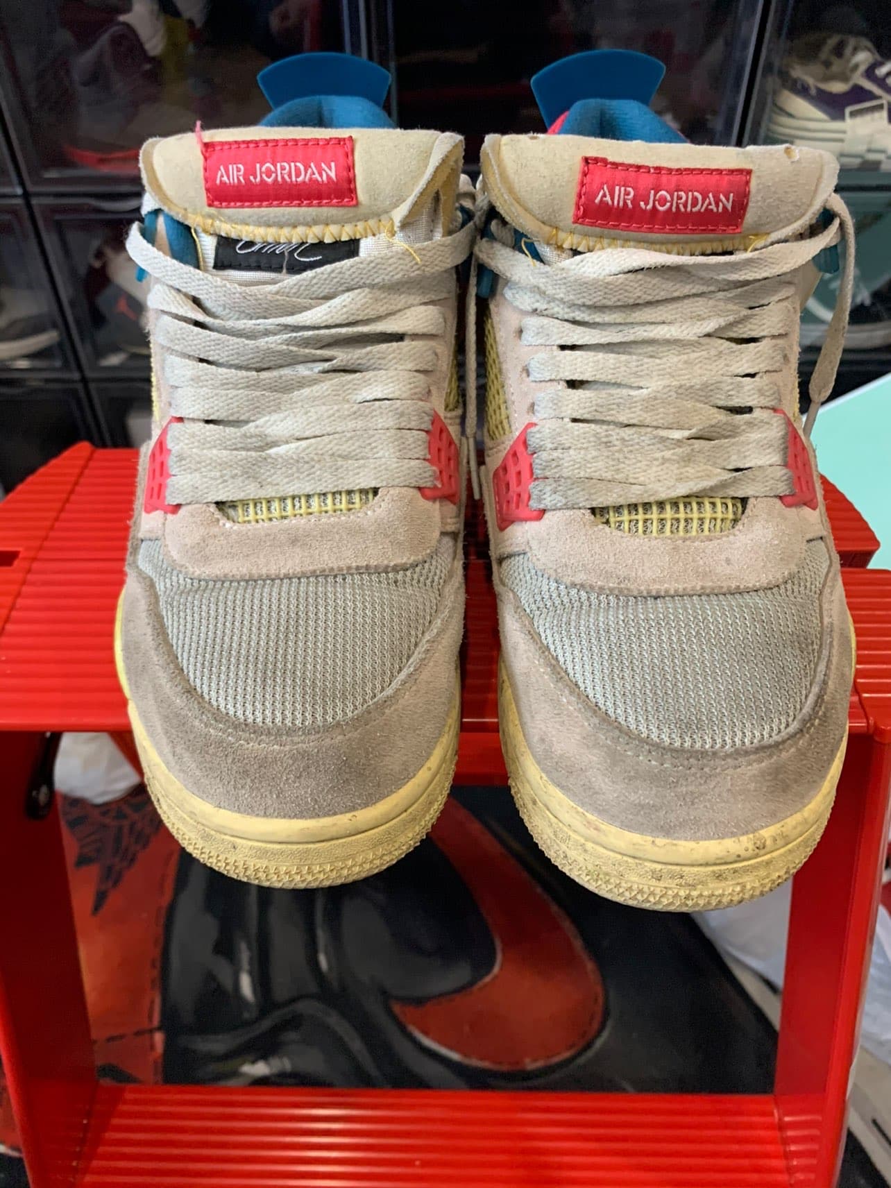 Union x Jordan Air Jordan 4 4 retro sp "guava ice" - фото покупателя Алина
