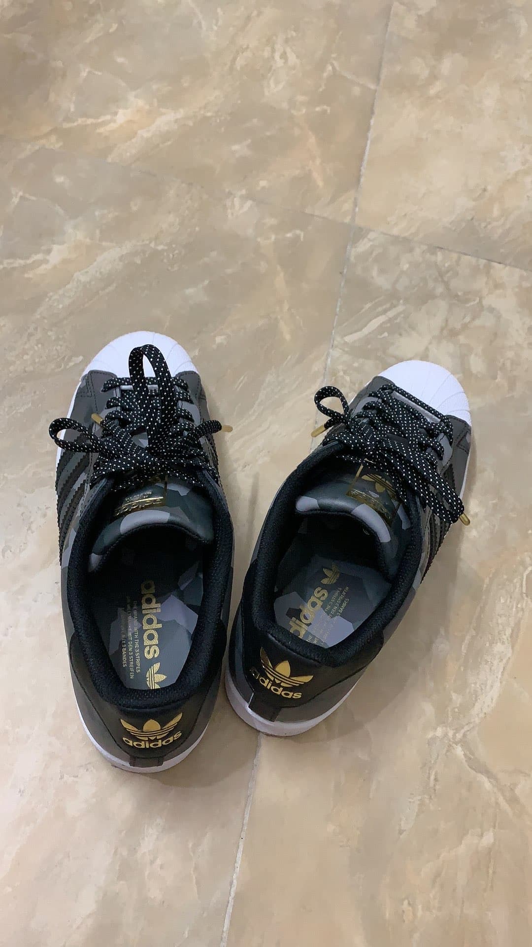 adidas originals Superstar Black Gold Camo Core - фото покупателя Олег