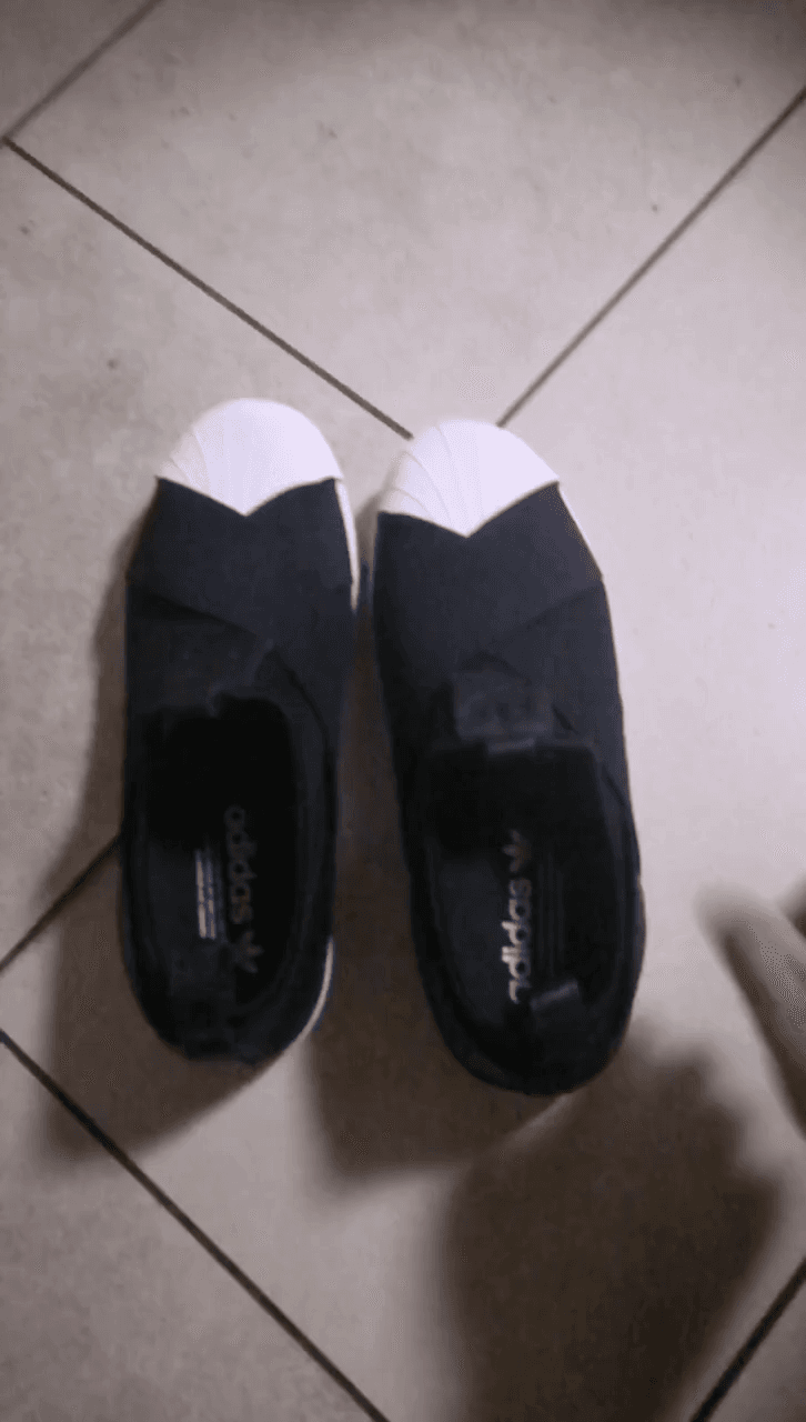 adidas originals Superstar Slip On Core Black - photo of buyer Станислав