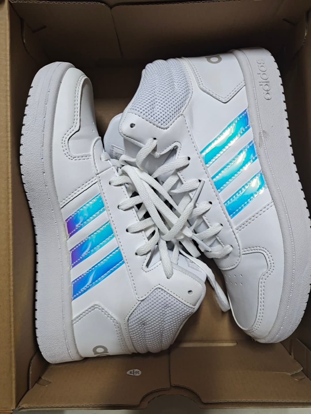adidas neo Hoops 2.0 Mid Vintage Basketball Shoes - фото покупателя Вера