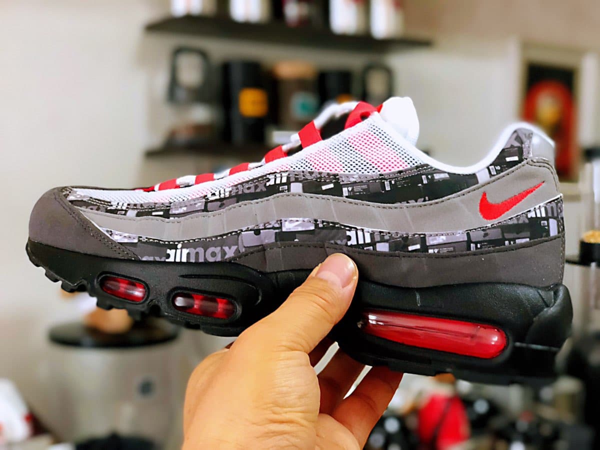 Atmos x Nike Air Max 95 We Love Nike (Bright Crimson) - photo of buyer Эдуард