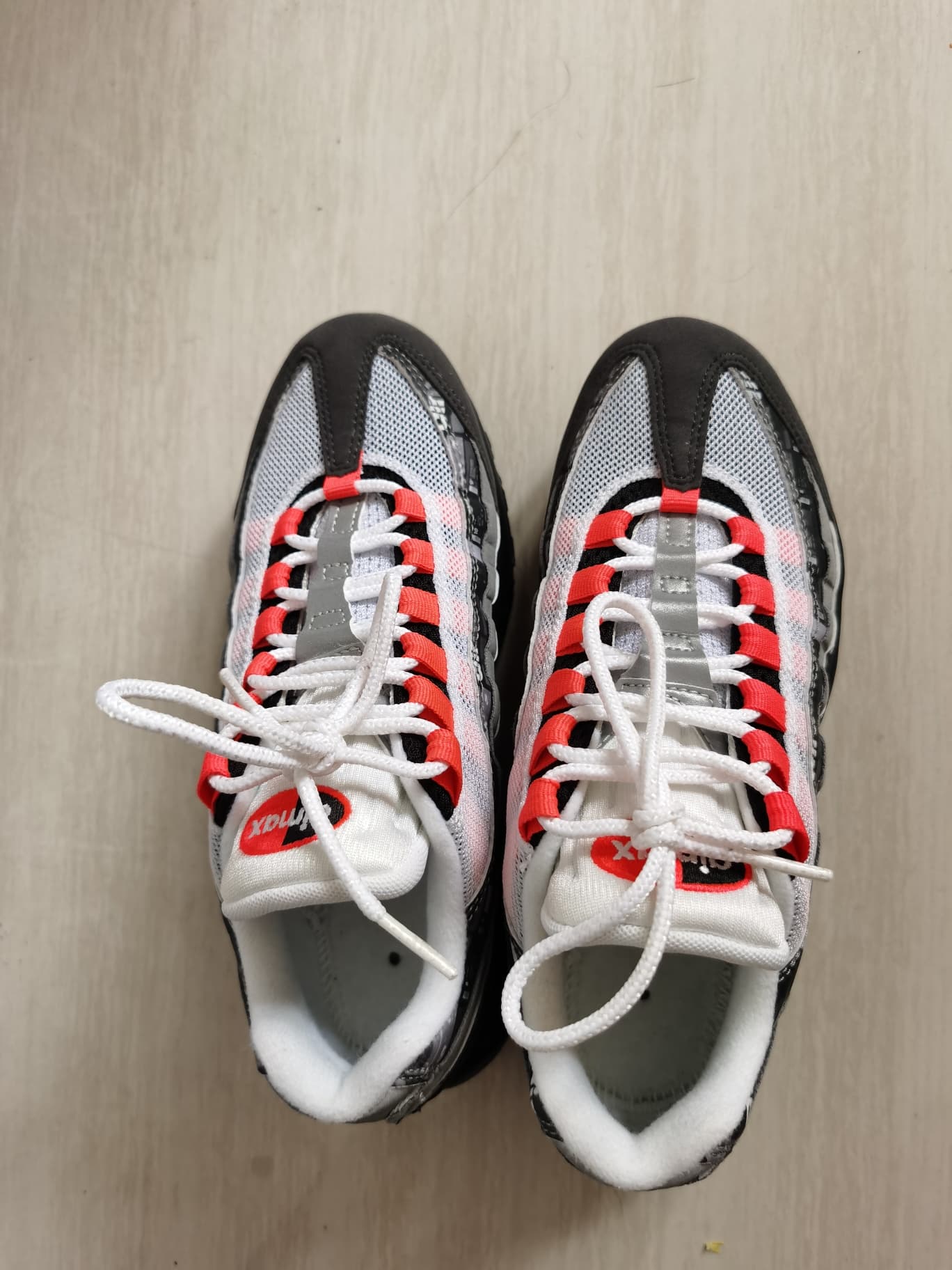 Atmos x Nike Air Max 95 We Love Nike (Bright Crimson) - photo of buyer Инна