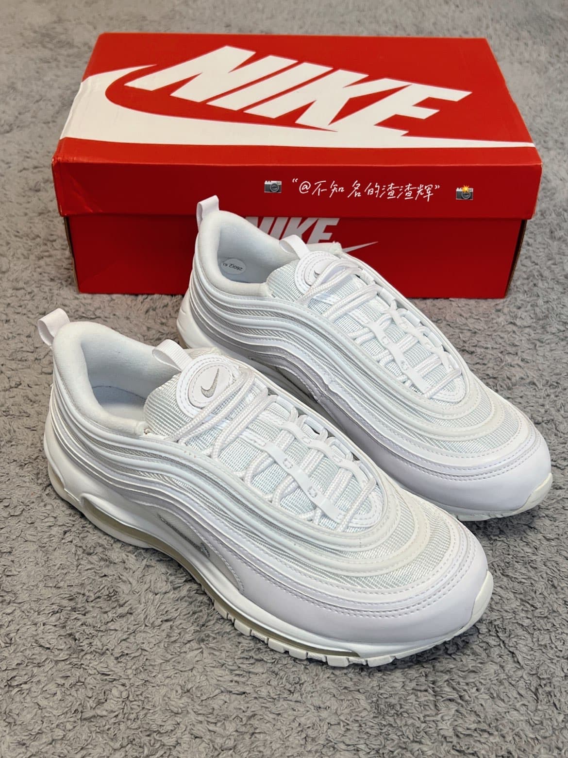 Nike Air Max 97 white & pure platinum Air Max - фото покупателя Света
