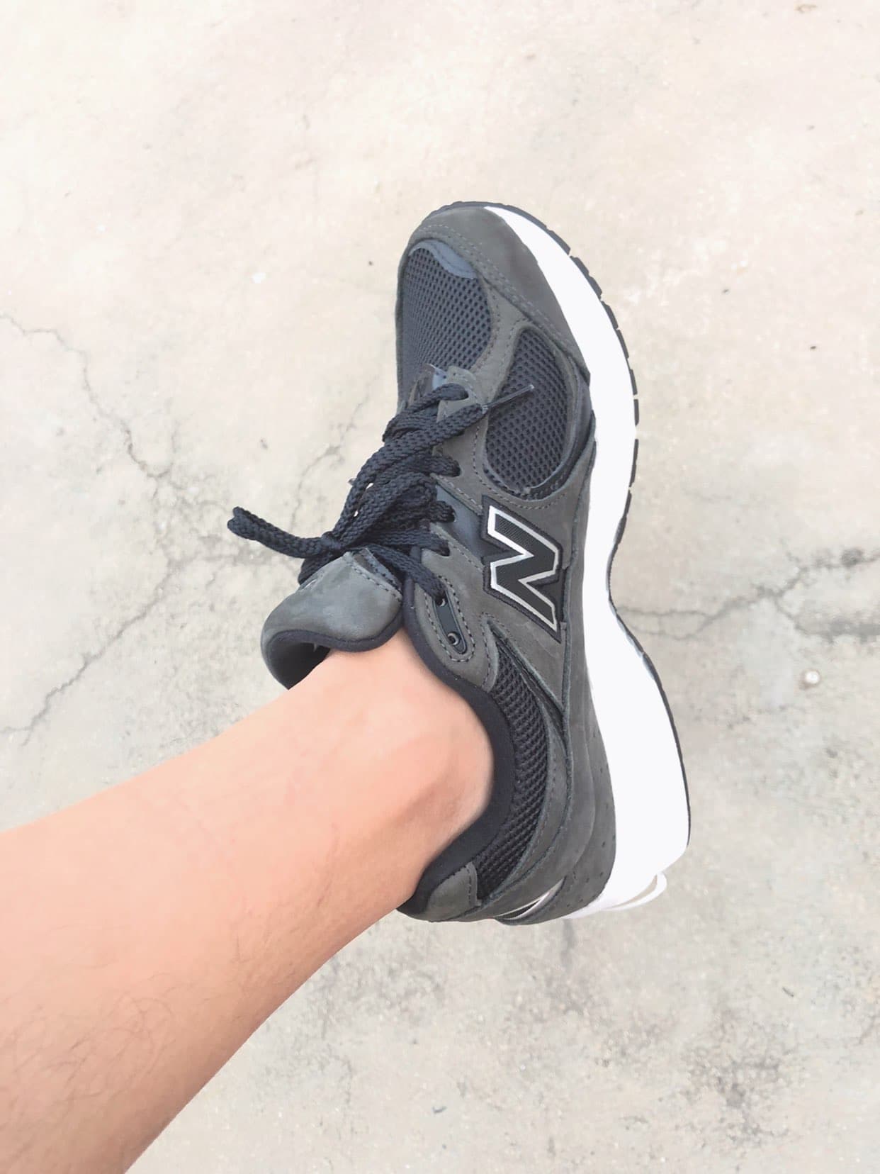 New Balance 2002R Black Grey (полнота: D) - фото покупателя Алла