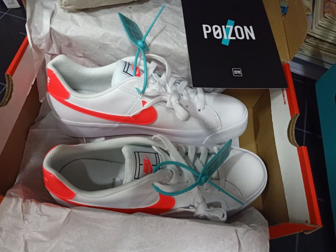 Nike Court Royale AC WhiteRed - фото покупателя Марина