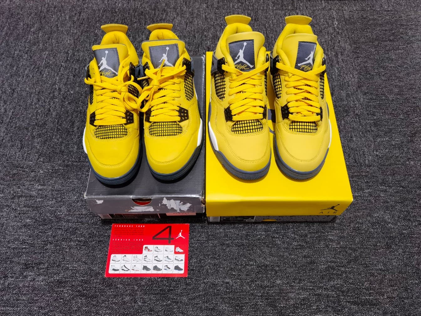 Jordan Air Jordan 4 retro "tour yellow" 2021 - фото покупателя Алексей