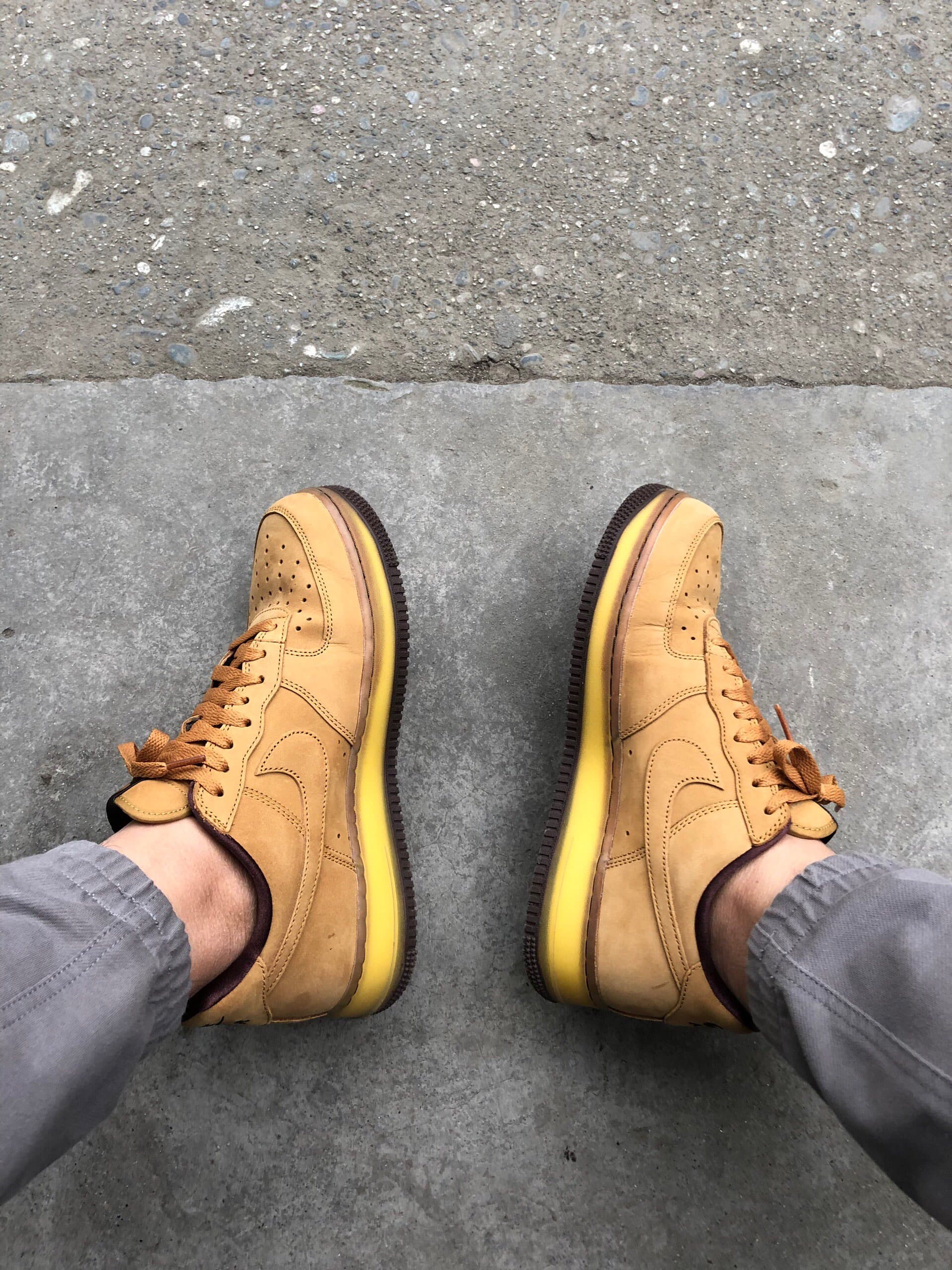 Nike Air Force 1 Retro SP "Wheat Mocha" - фото покупателя Артем