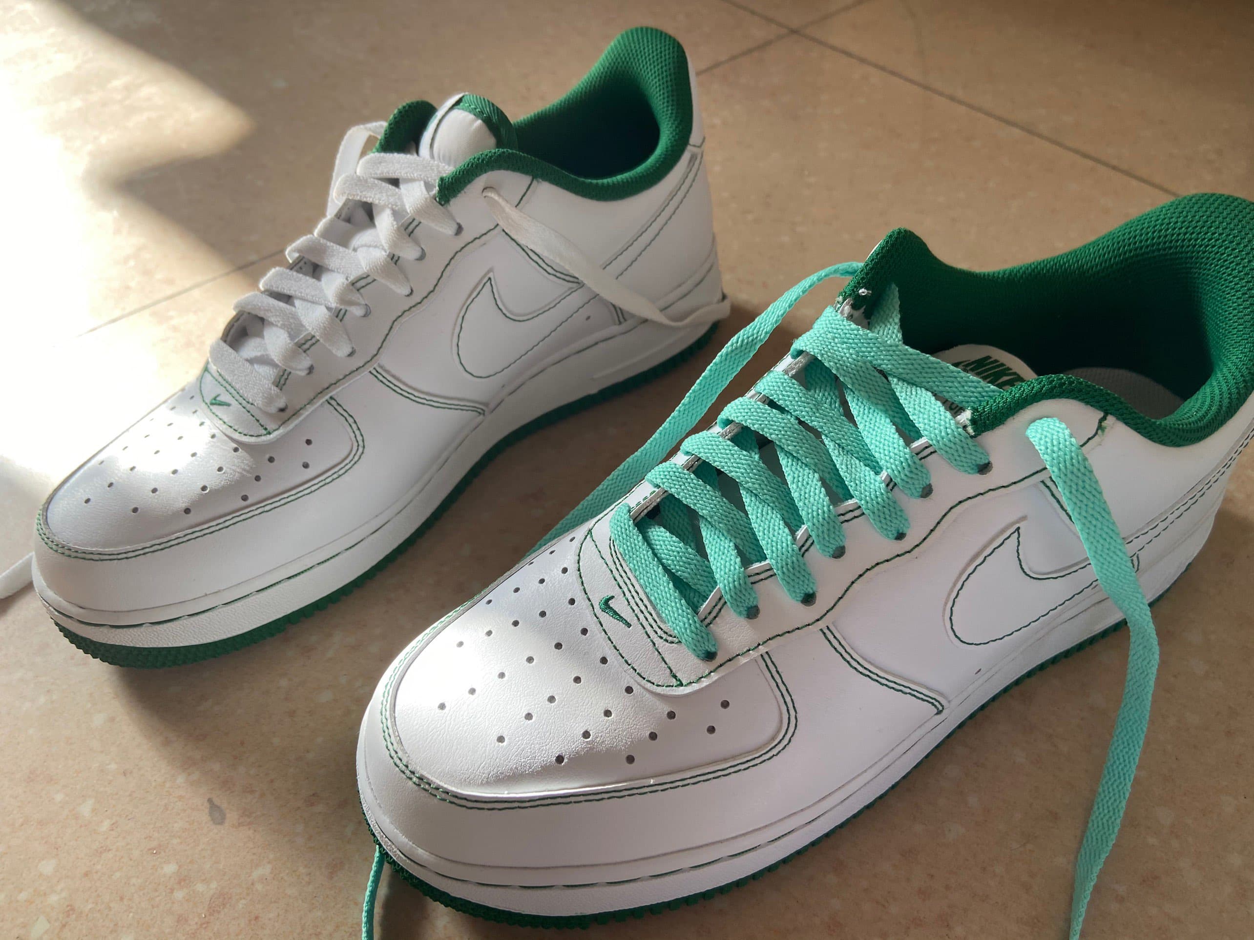 Nike Air Force 1 Low White Pine Green - фото покупателя Виталий
