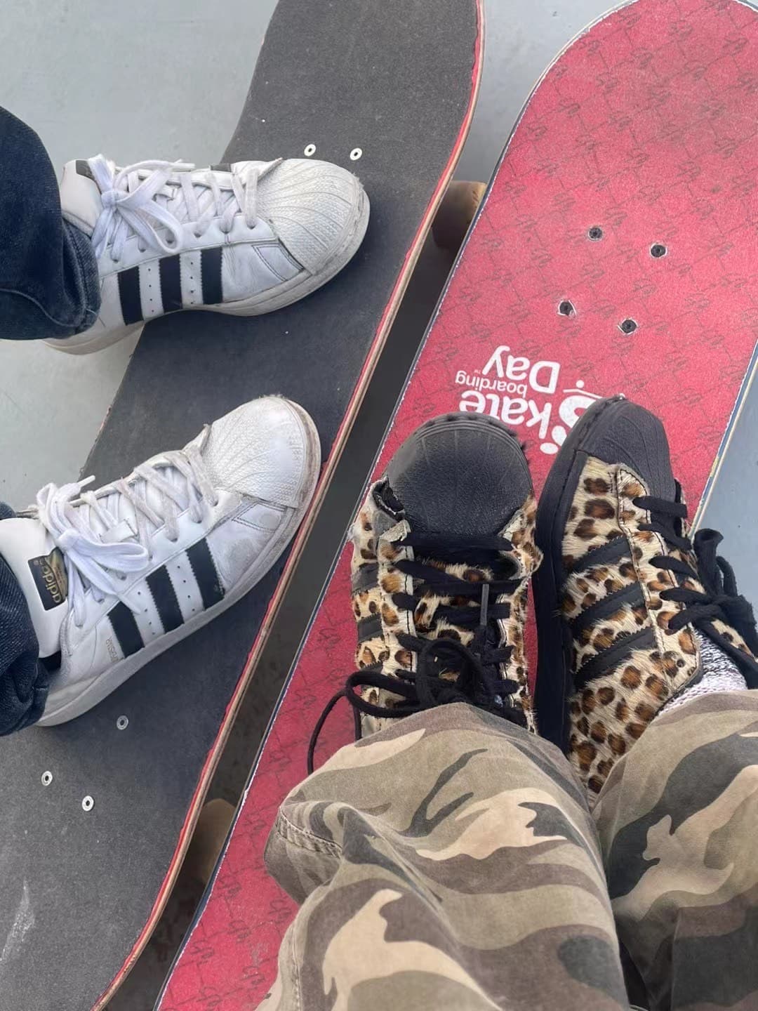 atmos x adidas originals Superstar "Animal Pack" - фото покупателя Алина
