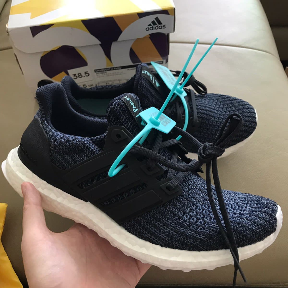 adidas x Parley Ultra Boost Legend Ink-Carbon-Core Black - фото покупателя Валерий